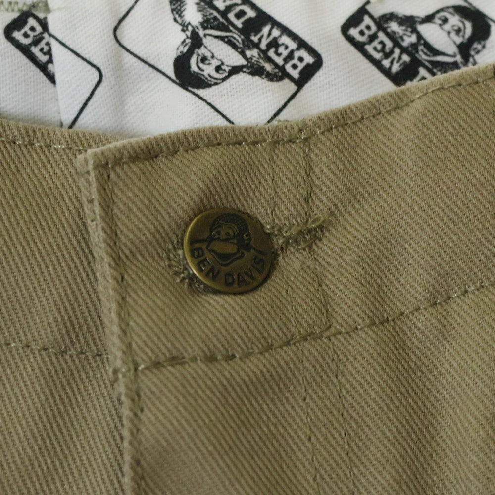 BEN DAVIS(ベンデイビス) GORILLA CUT ゴリラカット 10.5oz ワイド フリスコパンツ ワークパンツ ブラウン 675