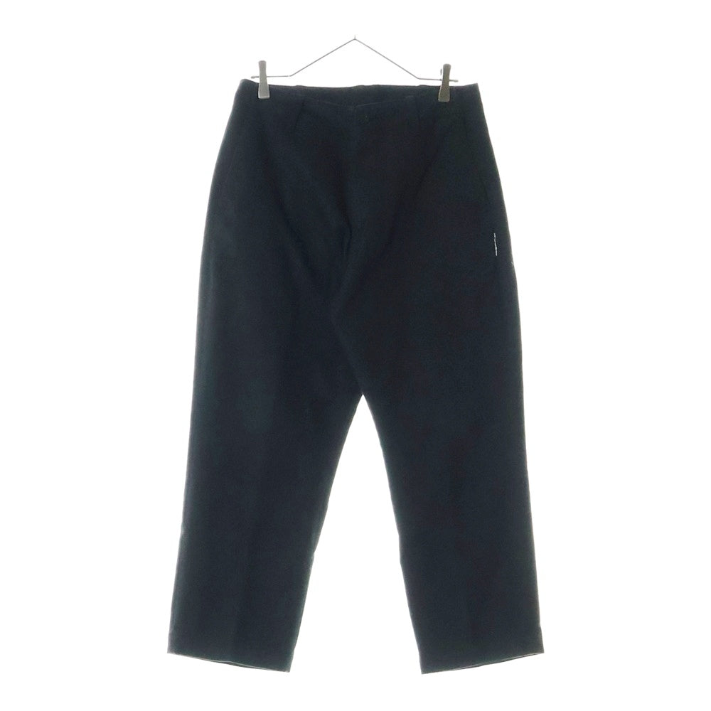 SEQUEL(シークエル) CHINO PANTS TYPE-XF バックロゴ ポリコットン チノ ワークパンツ ブラック