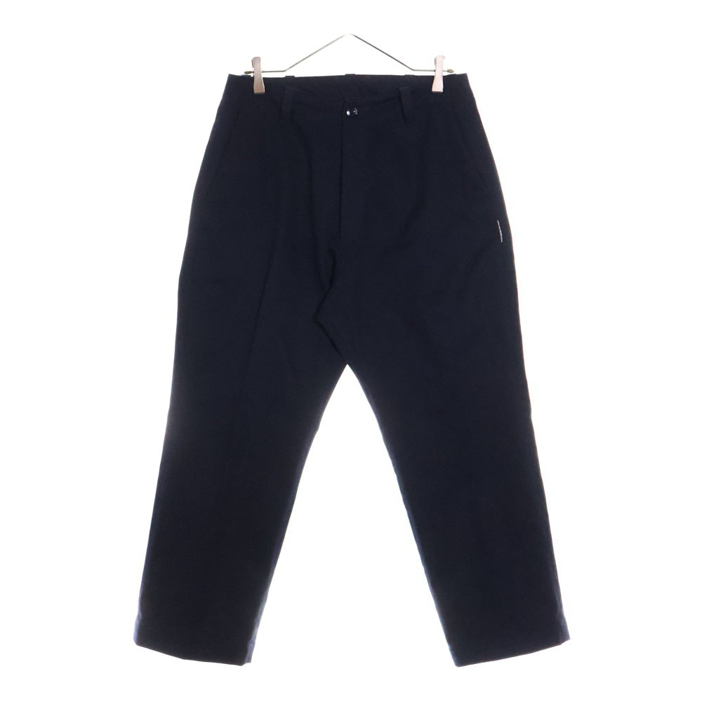SEQUEL(シークエル) CHINO PANTS TYPE-XF バックロゴ ポリコットン チノ ワークパンツ ネイビー