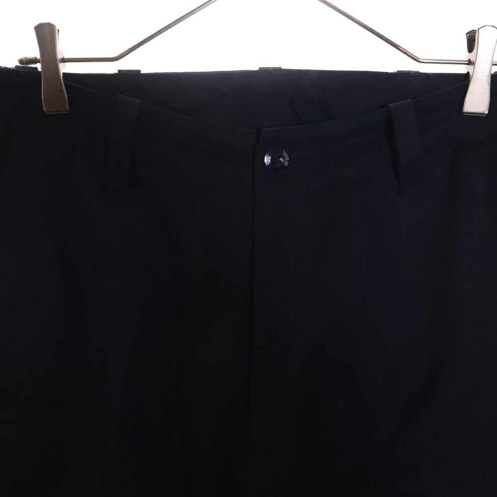 SEQUEL(シークエル) CHINO PANTS TYPE-XF バックロゴ ポリコットン チノ ワークパンツ ネイビー