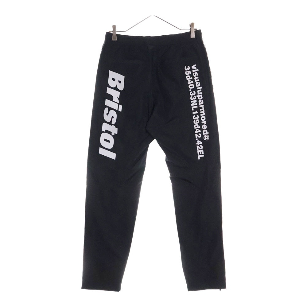 F.C.R.B./F.C.Real Bristol/FCRB(エフシーアールビー/エフシーレアルブリストル) 17AW ×WTAPS ダブルタップス レオパード プラクティス トラックパンツ ブラック FCRB-178119