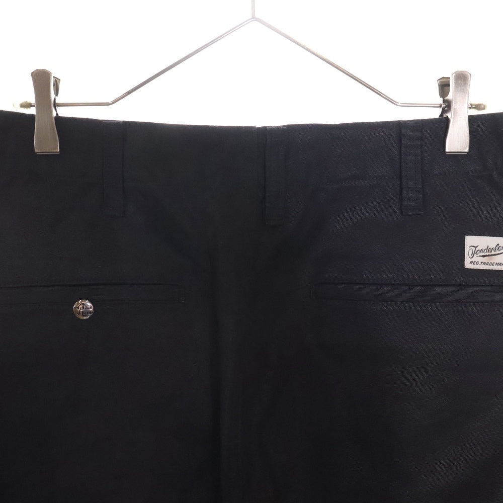 TENDERLOIN(テンダーロイン) BDP 日本製 42TALON コットン フリスコ ワークパンツ ブラック