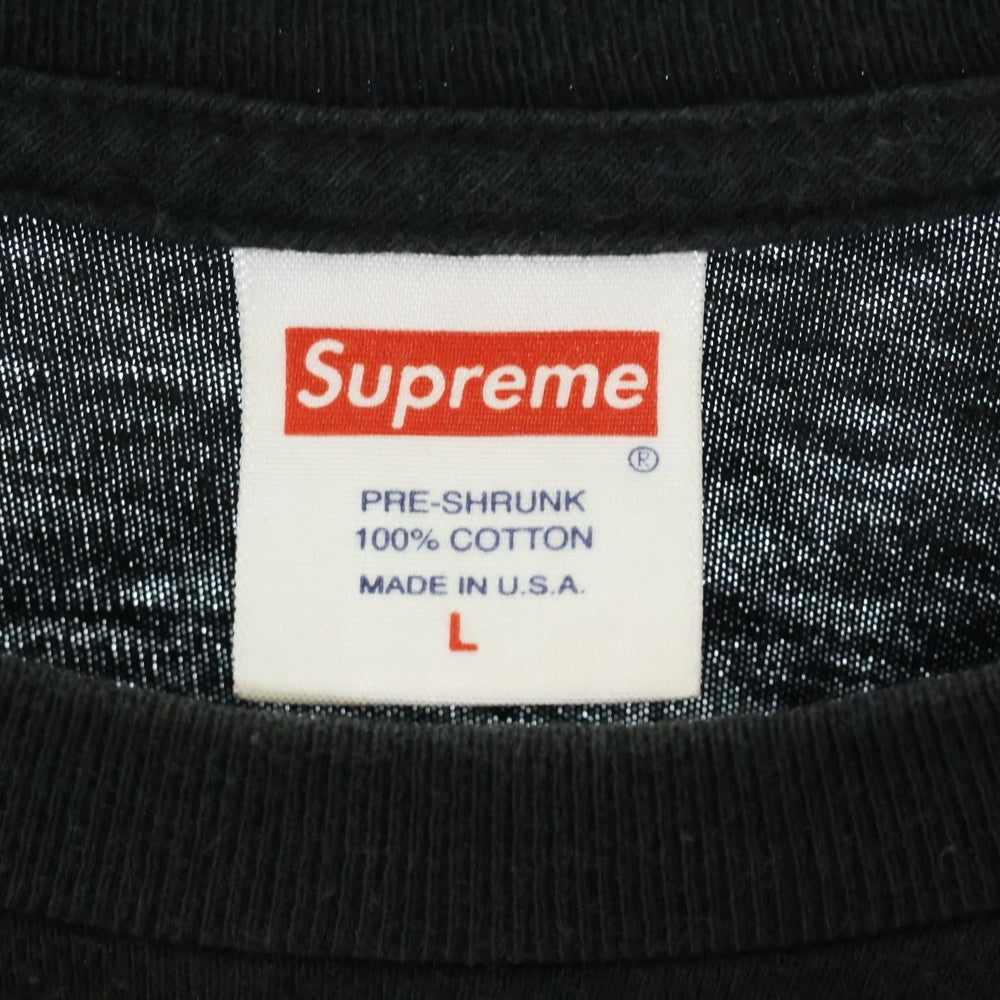 SUPREME(シュプリーム) 18AW Since Nineteen Ninety Four Long Tee ロングスリーブ プリント 長袖 Tシャツ カットソー ブラック