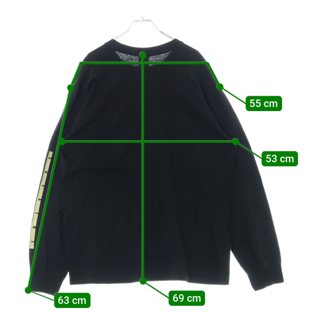 SUPREME(シュプリーム) 18AW Since Nineteen Ninety Four Long Tee ロングスリーブ プリント 長袖 Tシャツ カットソー ブラック