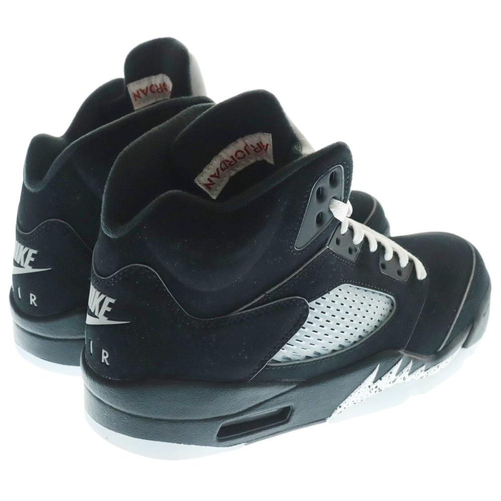NIKE(ナイキ) AIR JORDAN 5 RETRO OG BLACK METALLIC REIMAGED エアジョーダン5 レトロ ブラックメタリックリイマジンド ハイカット スニーカー ブラック US9/27cm HF3975-001