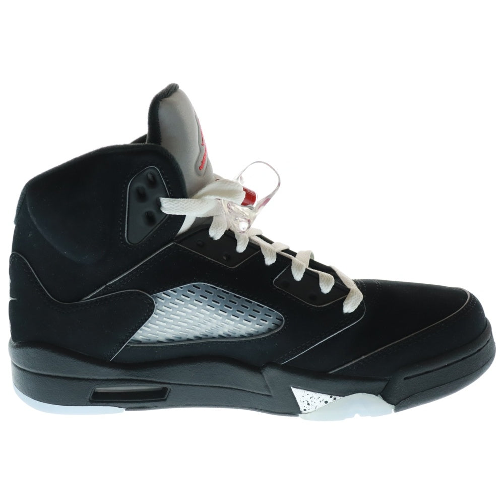 NIKE(ナイキ) AIR JORDAN 5 RETRO OG BLACK METALLIC REIMAGED エアジョーダン5 レトロ ブラックメタリックリイマジンド ハイカット スニーカー ブラック US9/27cm HF3975-001