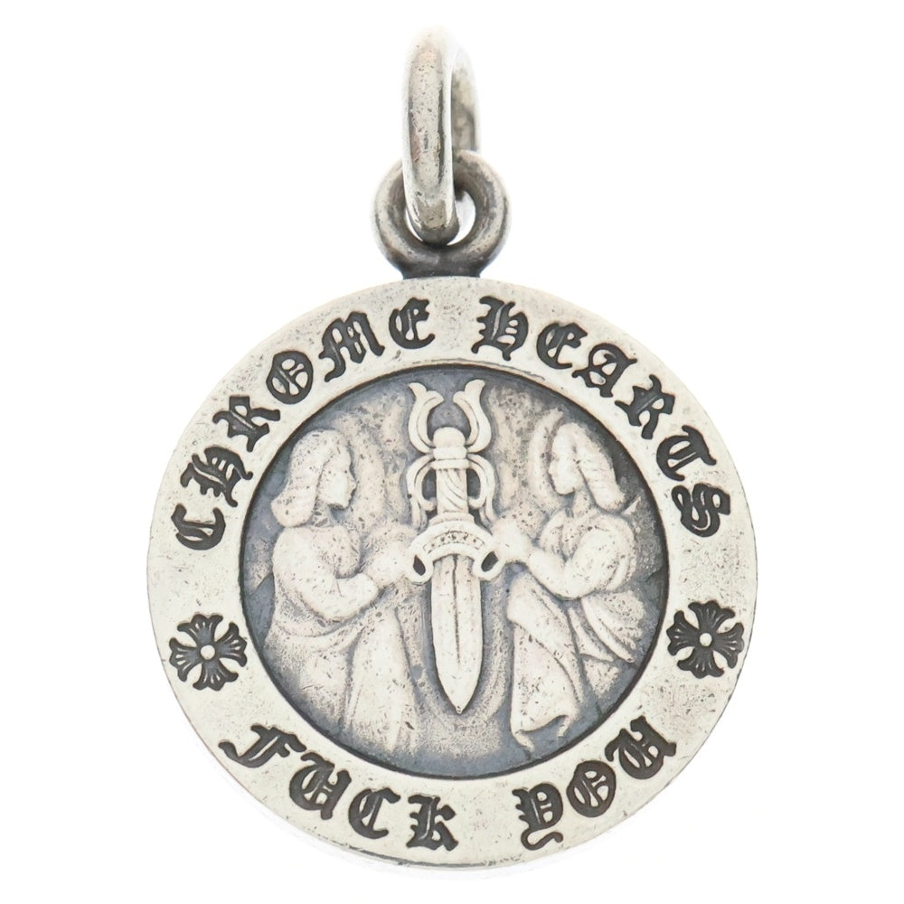 CHROME HEARTS(クロムハーツ) CHRM ANGL MDL V1 エンジェルメダルチャーム ペンダントトップ シルバーBCA229