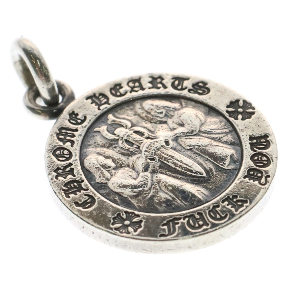 CHROME HEARTS(クロムハーツ) CHRM ANGL MDL V1 エンジェルメダルチャーム ペンダントトップ シルバーBCA229