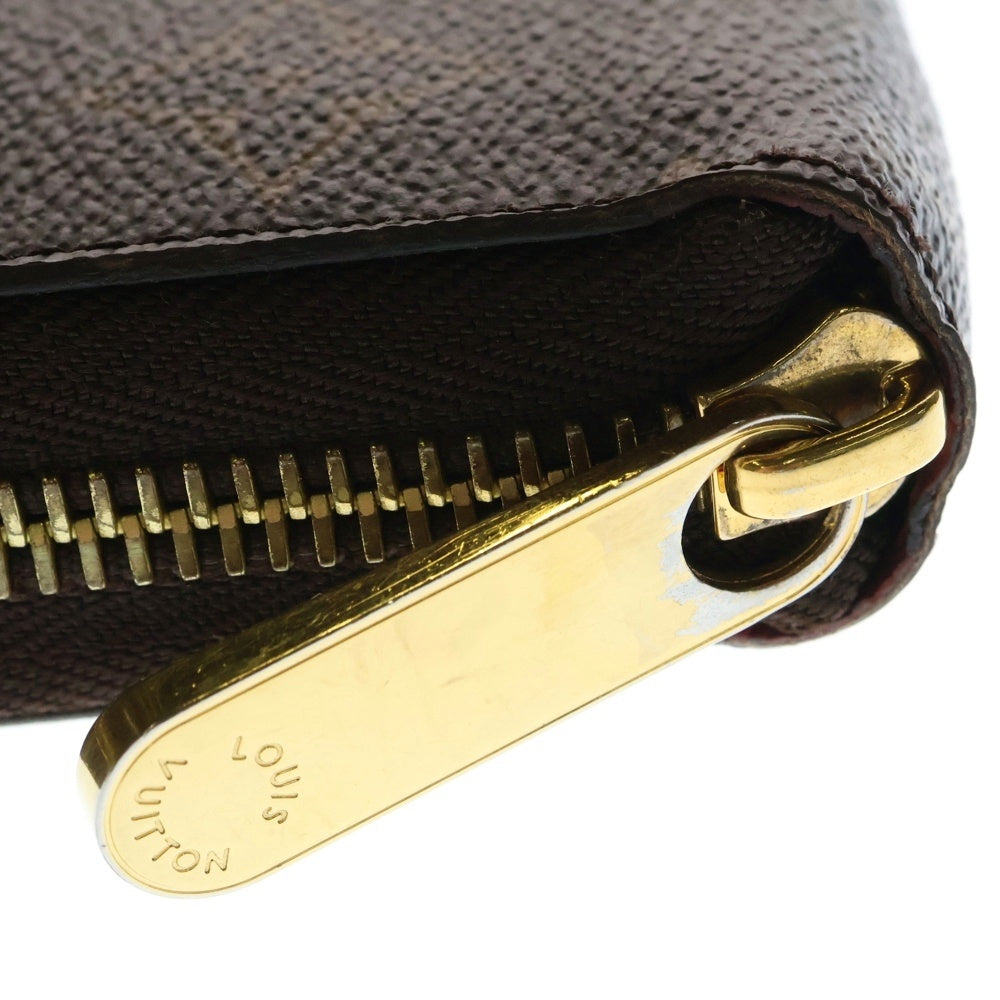 LOUIS VUITTON(ルイヴィトン) モノグラム ジッピー ラウンドジップ ロングウォレット PVC 長財布 ブラウン レディース CA4177 M41895