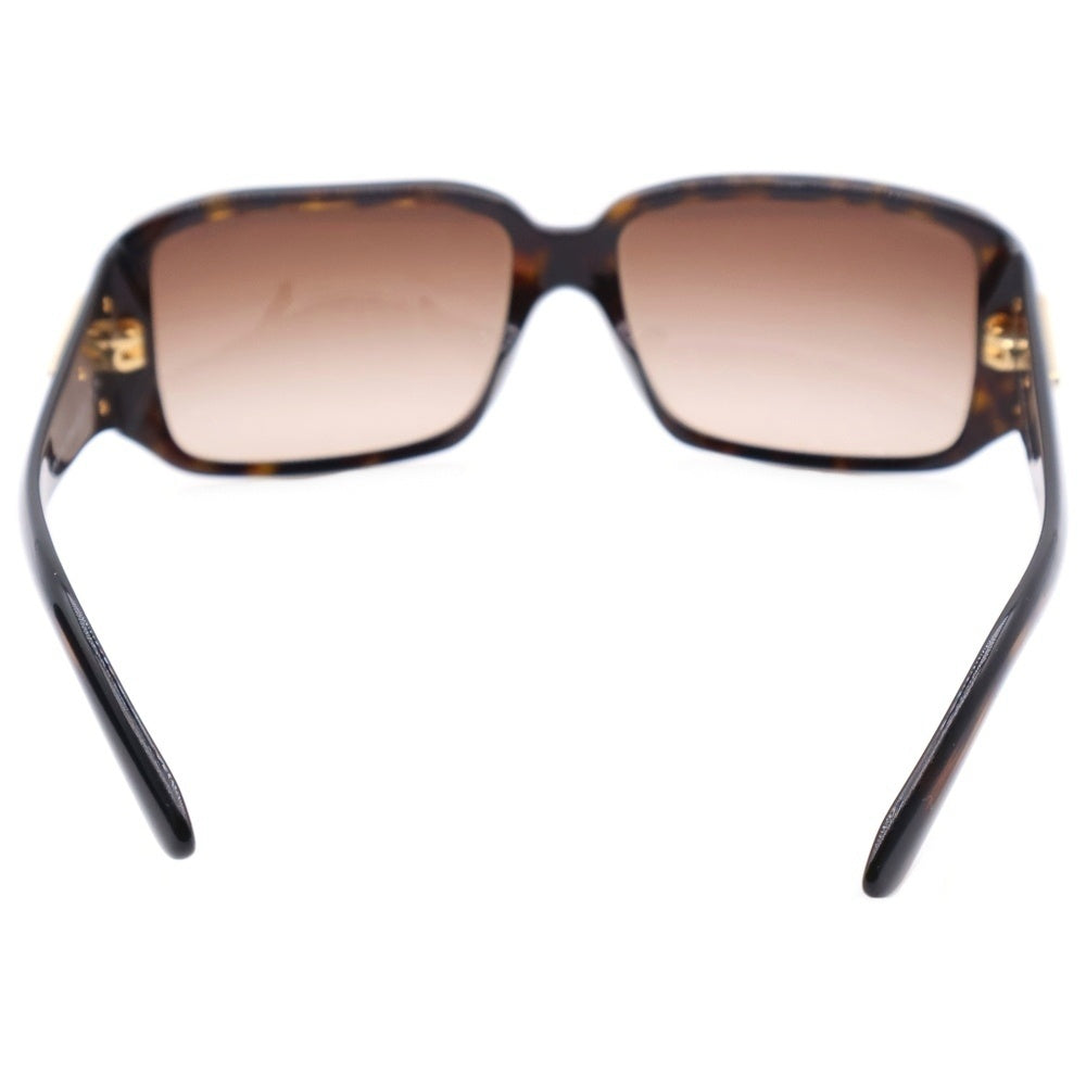 PRADA(プラダ) 三角ロゴプレート付き スクエア セルフレーム サングラス 眼鏡 アイウェア ブラック レディース 2AU-6S1