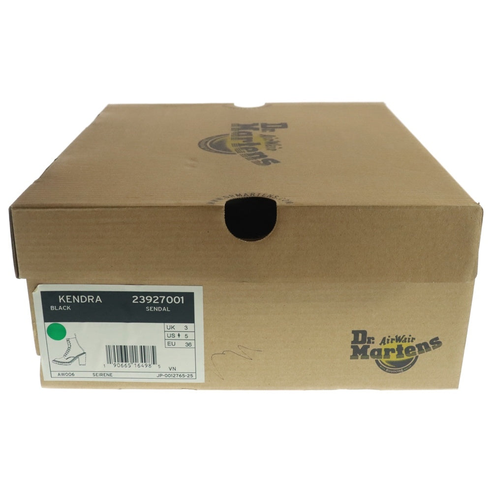 Dr.Martens(ドクターマーチン) KENDRA ケンドラ レザー レースアップブーツ ブラック レディース UK3 23927001