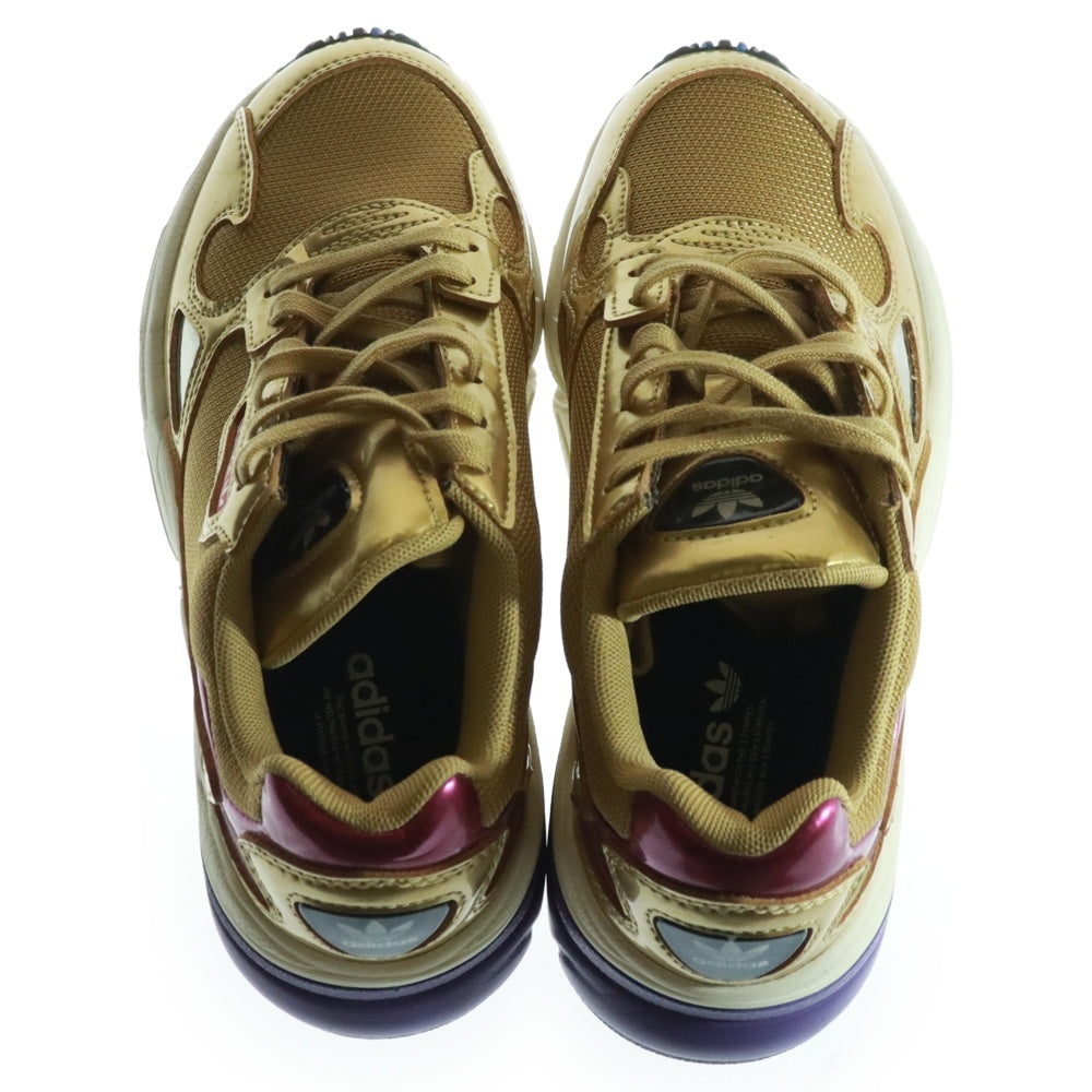 adidas(アディダス) FALCON W ファルコン エナメル ローカットスニーカー ゴールド レディース US5.5/22.5cm CG6247