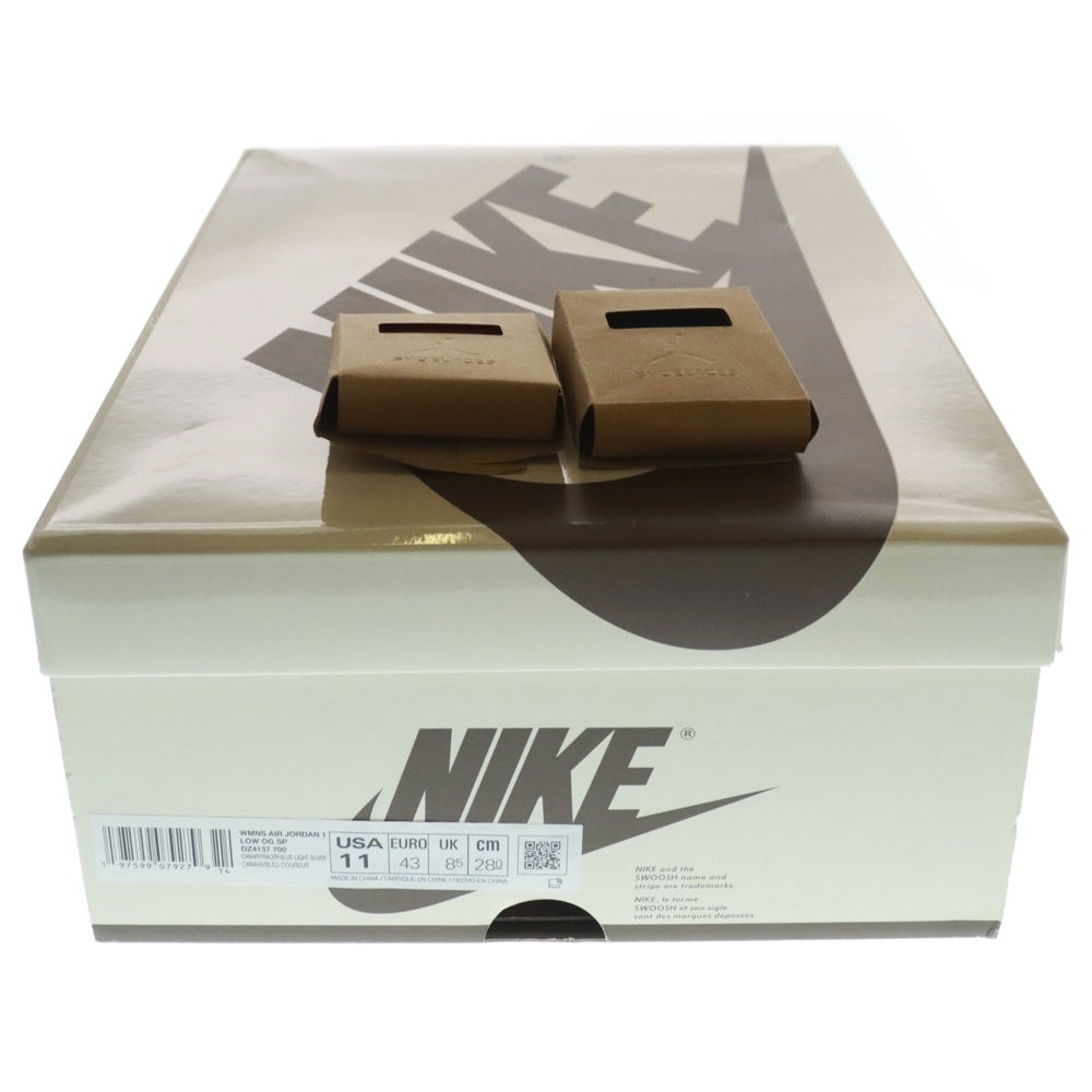 NIKE(ナイキ) ×TRAVIS SCOTT WMNS AIR JORDAN 1 RETRO LOW OG Canary トラヴィス スコット ウィメンズ エアジョーダン1 カナリー ローカットスニーカー DZ4137-700