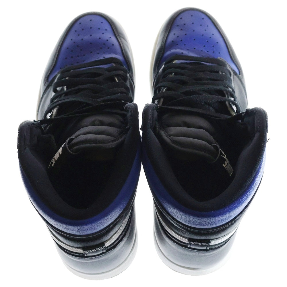 NIKE(ナイキ) AIR JORDAN1 RETRO HIGH OG ROYAL TOE エアジョーダン1 ロイヤルトゥ ハイカットスニーカー ブルー/ブラック US10/28.5cm 555088-041