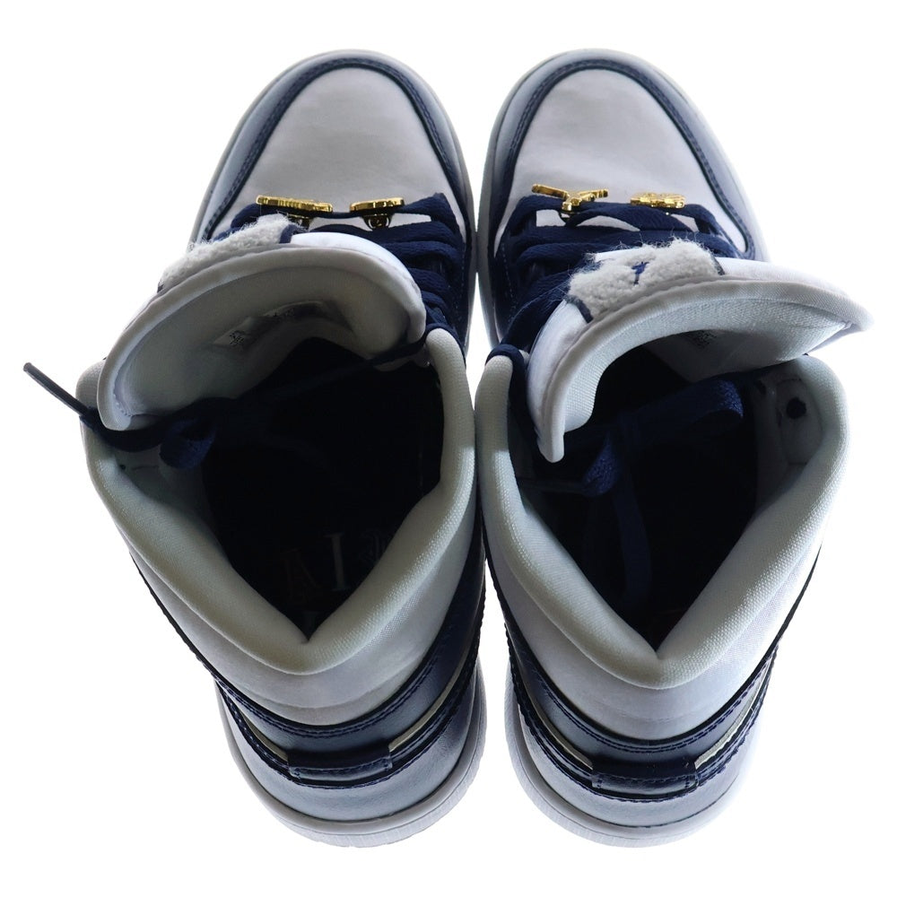 NIKE(ナイキ) WOMEN'S AIR JORDAN 1 MID FOOTBALL GREY ウィメンズ エアジョーダン フットボールグレー ミッドカットスニーカー レディース US7.5/24.5cm FZ8777-044
