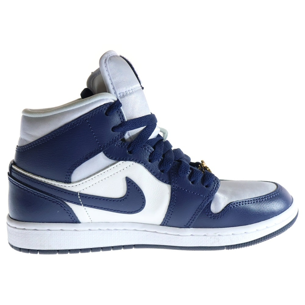 NIKE(ナイキ) WOMEN'S AIR JORDAN 1 MID FOOTBALL GREY ウィメンズ エアジョーダン フットボールグレー ミッドカットスニーカー レディース US7.5/24.5cm FZ8777-044