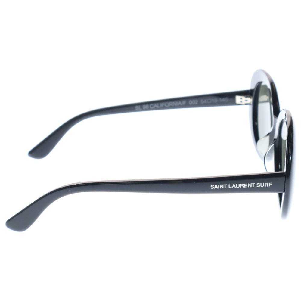 SAINT LAURENT PARIS(サンローランパリ) SL98 CALIFORNIA カリフォルニア オーバルフレーム カラーレンズ サングラス メガネ ブラック F 002