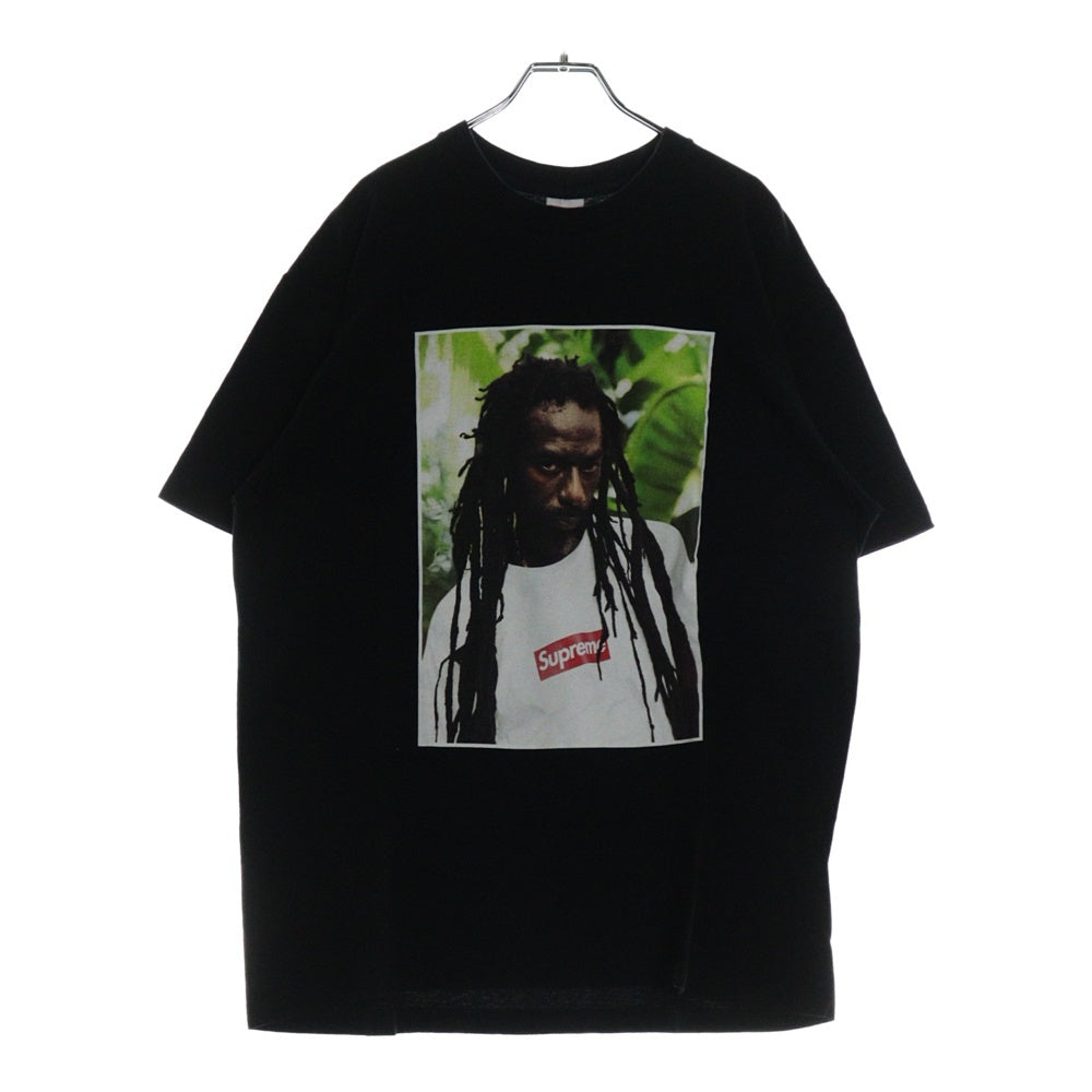SUPREME(シュプリーム) 19SS Buju Banton Tee ブシュバントン フォトプリント 半袖Tシャツ カットソー ブラック