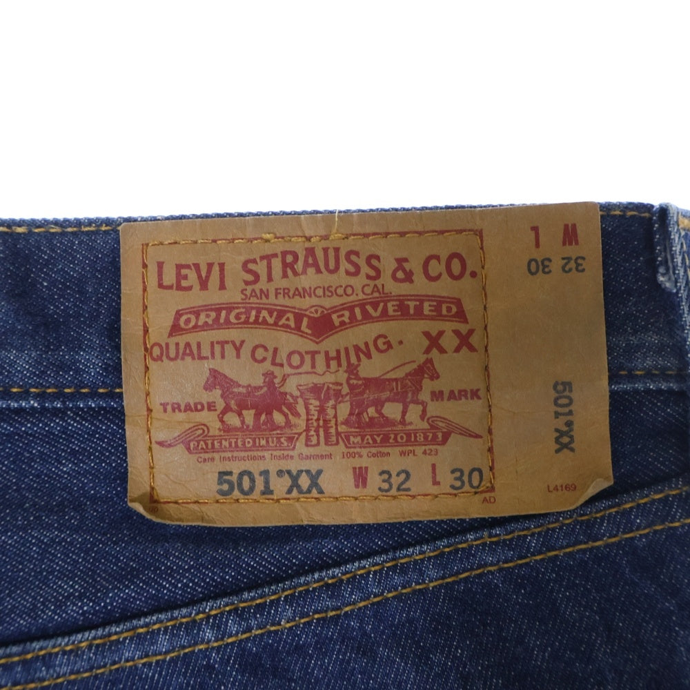 Levi's(リーバイス) 501XX 復刻モデル メキシコ製 ボタン裏刻印4093 デニム パンツ インディゴ 005010000