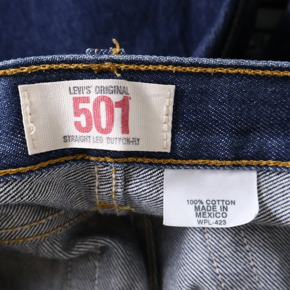Levi's(リーバイス) 501XX 復刻モデル メキシコ製 ボタン裏刻印4093 デニム パンツ インディゴ 005010000