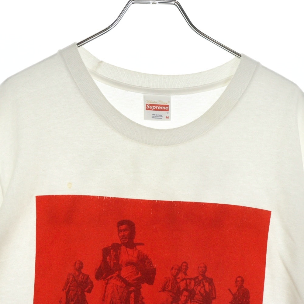 SUPREME(シュプリーム) 16AW ×UNDERCOVER Seven Samurai Tee アンダーカバー セブン サムライ クルーネック カットソー 半袖Tシャツ ホワイト