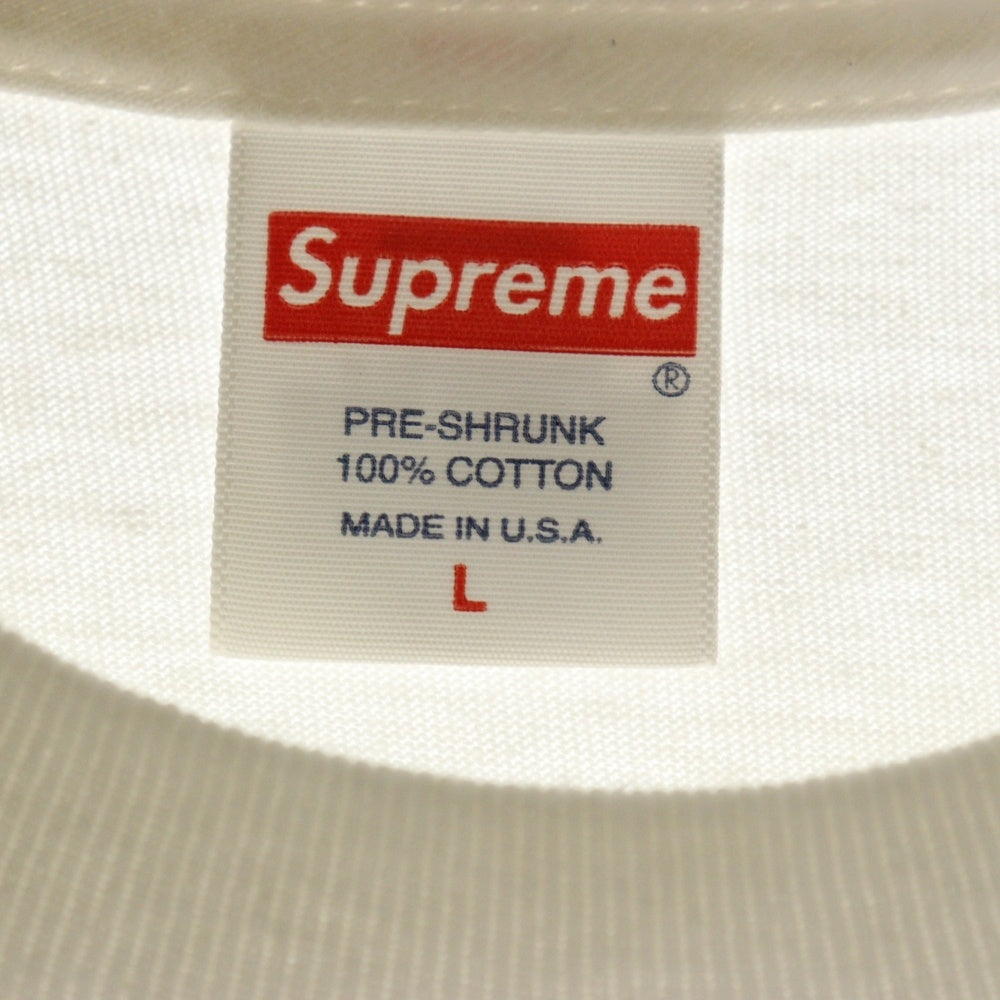 SUPREME(シュプリーム) 20AW Cross Box Logo Tee クロス ボックス ロゴ クルーネック カットソー 半袖Tシャツ ホワイト