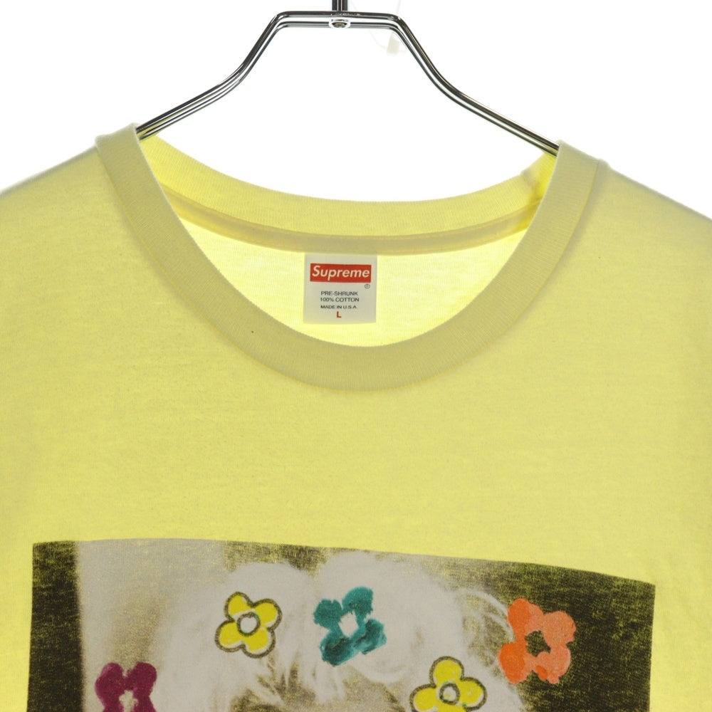 SUPREME(シュプリーム) 20SS Naomi Tee ナオミ フォトプリント クルーネック カットソー 半袖Tシャツ イエロー