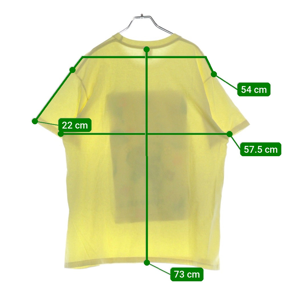 SUPREME(シュプリーム) 20SS Naomi Tee ナオミ フォトプリント クルーネック カットソー 半袖Tシャツ イエロー