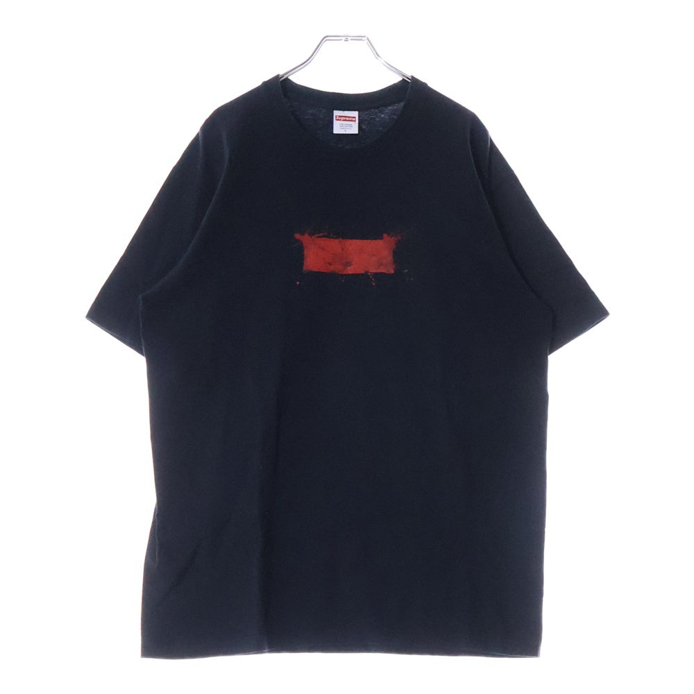 SUPREME(シュプリーム) 22SS Ralph Steadman Box Logo Tee ラルフ ステッドマン ボックスロゴプリント クルーネック カットソー 半袖Tシャツ ブラック