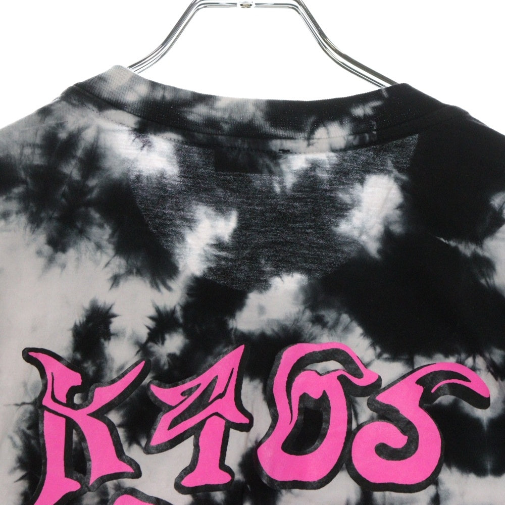 DIESEL(ディーゼル) 20SS タイダイ柄 両面プリント クルーネック半袖Tシャツ カットソー マルチカラー