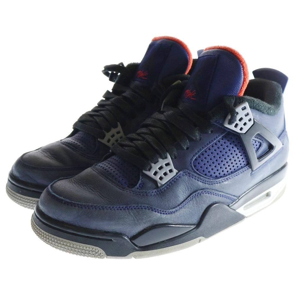 NIKE(ナイキ) AIR JORDAN 4 RETRO WNTR エア ジョーダン 4 レトロ ウィンター ハイカットスニーカー ブルー US9/27cm CQ9597-401