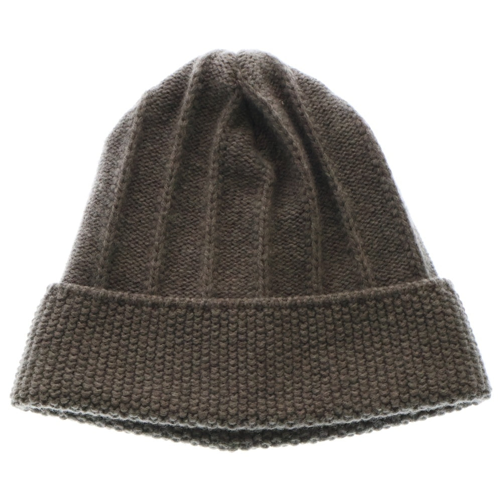 Martin Margiela 14(マルタンマルジェラ) RIBBED BEANIE リブニットビーニー 帽子 ニット帽 グレー S30TC0035