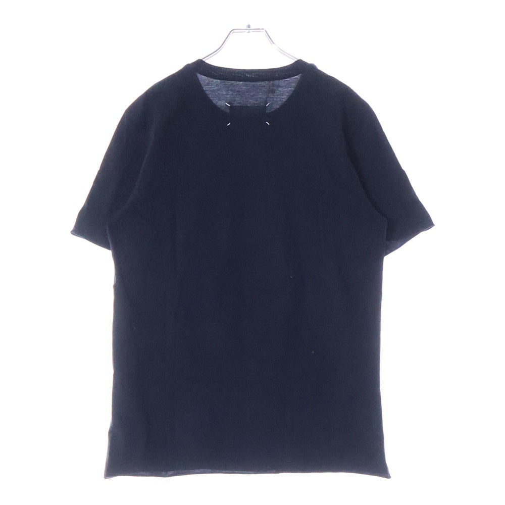Martin Margiela 10(マルタンマルジェラ) 18SS ATELIER 75011 POCKET TEE アトリエ75011 ポケットTシャツ 半袖クルーネックカットソー ブラック S30GC0636