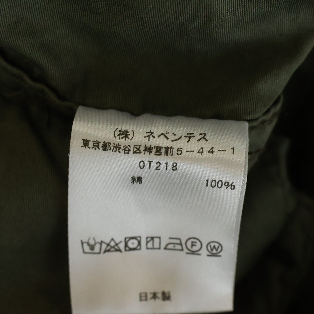 Needles(ニードルス) H.D PANT BDU ヒザデルパンツ ストリングファティーグパンツ カーキ 0T218