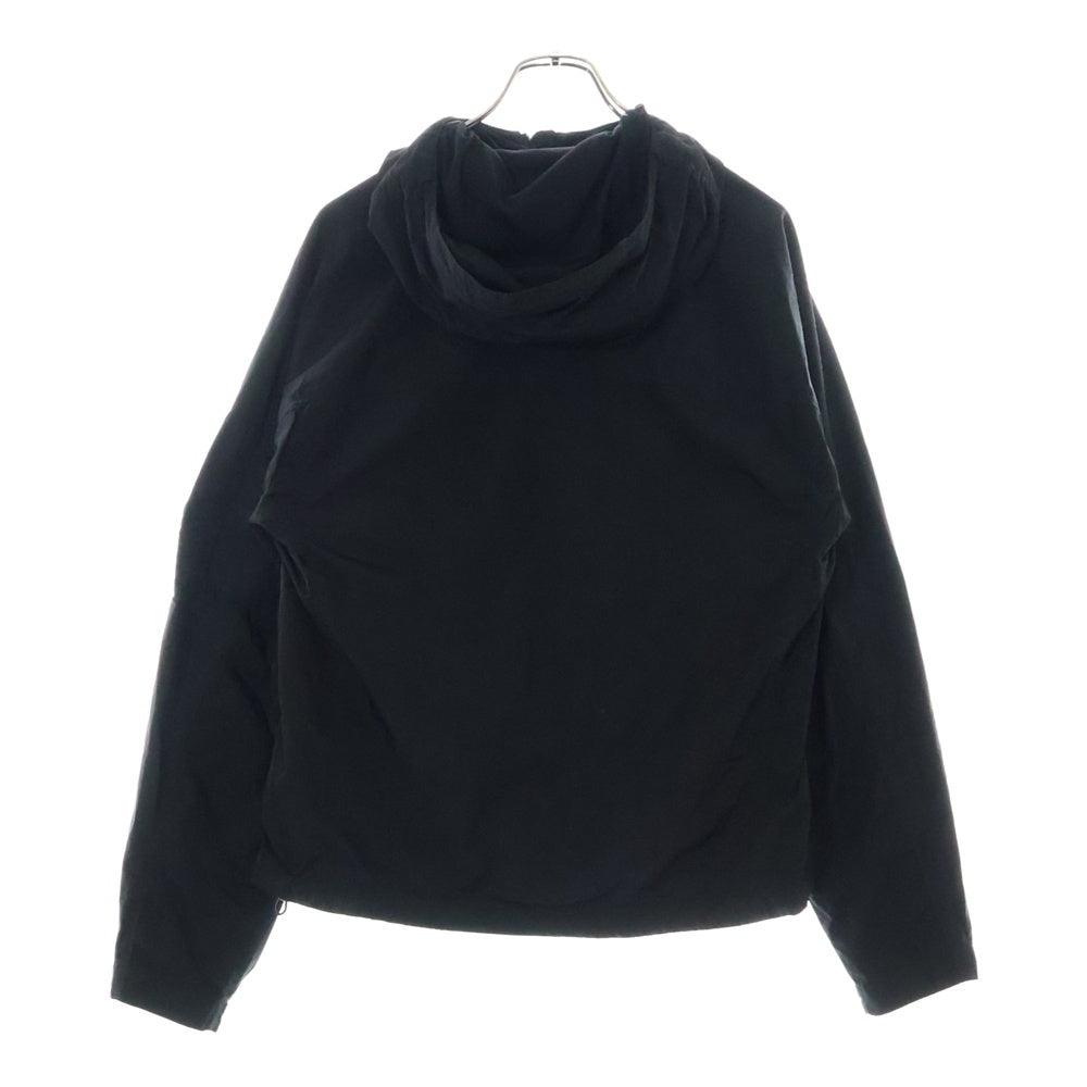 C.P. Company(シーピーカンパニー) Chrome-R HOODED JACKET フーデッドジップアップナイロンジャケット ブラック 16CM0W036A 005904G