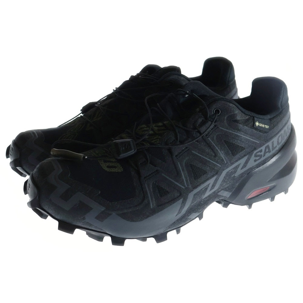 SALOMON(サロモン) WMNS SPEEDCROSS 6 GORE-TEX ウィメンズ スピードクロス6 ゴアテックス ローカットスニーカー レディース ブラック US7.5/24.5cm 417434