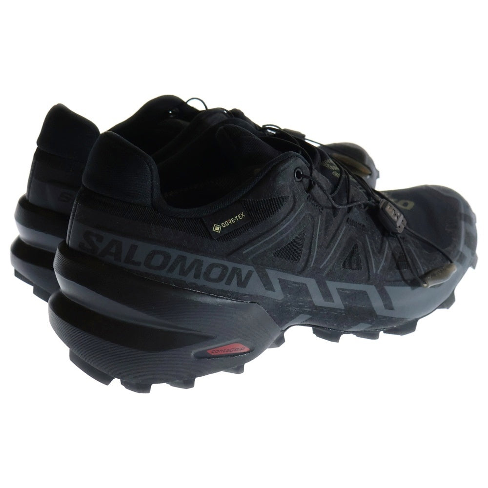 SALOMON(サロモン) WMNS SPEEDCROSS 6 GORE-TEX ウィメンズ スピードクロス6 ゴアテックス ローカットスニーカー レディース ブラック US7.5/24.5cm 417434