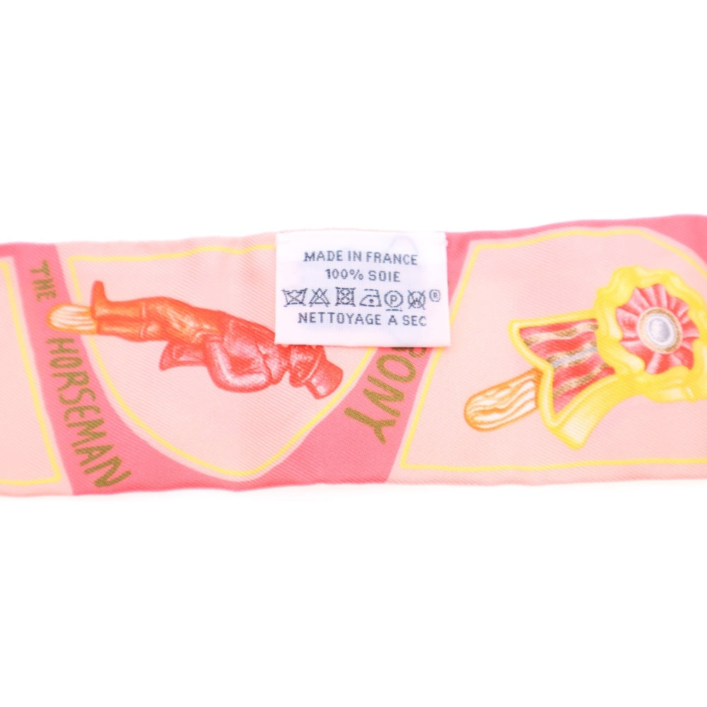 HERMES(エルメス) FUNNY ICE CREAM ファニー アイスクリーム ツイリー シルクスカーフ ピンク レディース