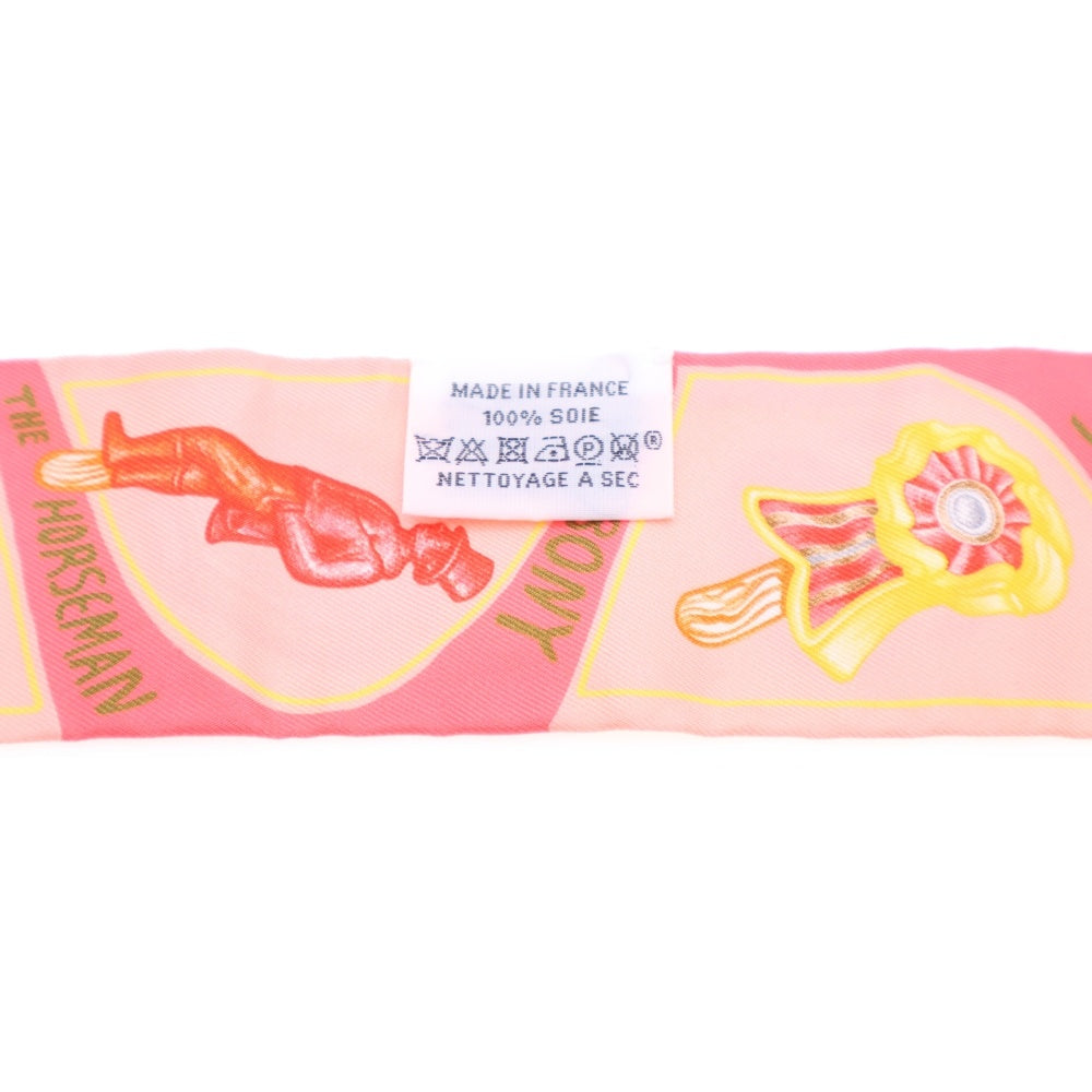 HERMES(エルメス) FUNNY ICE CREAM ファニー アイスクリーム ツイリー シルクスカーフ ピンク レディース