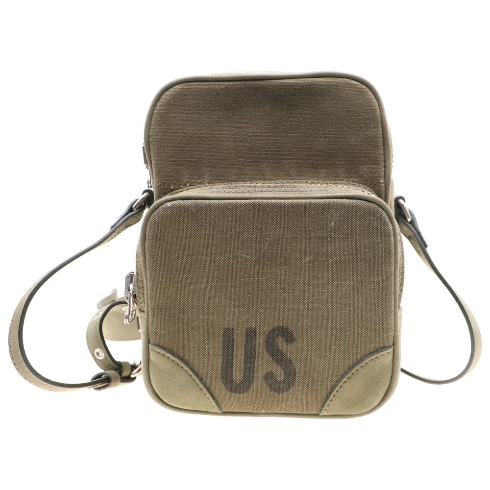 READY MADE(レディメイド) SMALL SHOULDER BAG スモール ショルダーバッグ カーキ