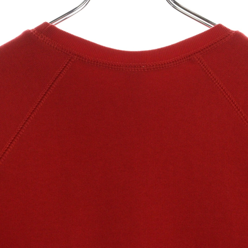 CHROME HEARTS(クロムハーツ) Y NOT Cemetery Cross Crewneck Sweat ワイノット セメタリークロス クルーネック スウェットトレーナー レッド