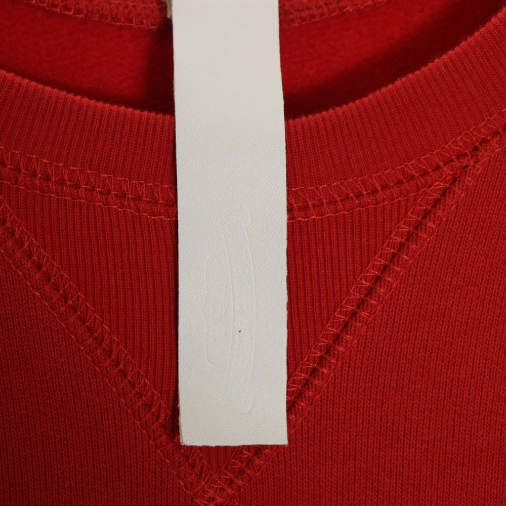 CHROME HEARTS(クロムハーツ) Y NOT Cemetery Cross Crewneck Sweat ワイノット セメタリークロス クルーネック スウェットトレーナー レッド
