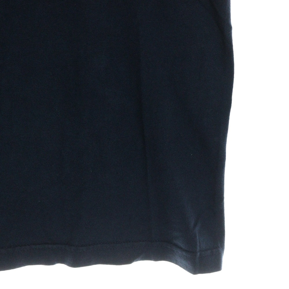 VINTAGE(ヴィンテージ) 90S VINTAGE HOOK UPS ヴィンテージ フック アップス フロントプリント クルーネック半袖Tシャツ カットソー ネイビー