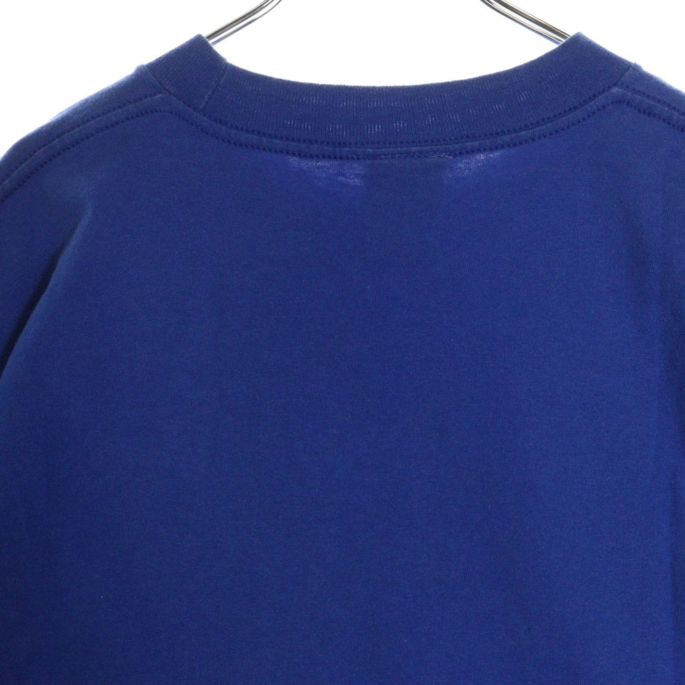VINTAGE(ヴィンテージ) 90S VINTAGE HOOK UPS ヴィンテージ フック アップス フロントプリント クルーネック半袖Tシャツ カットソー ブルー