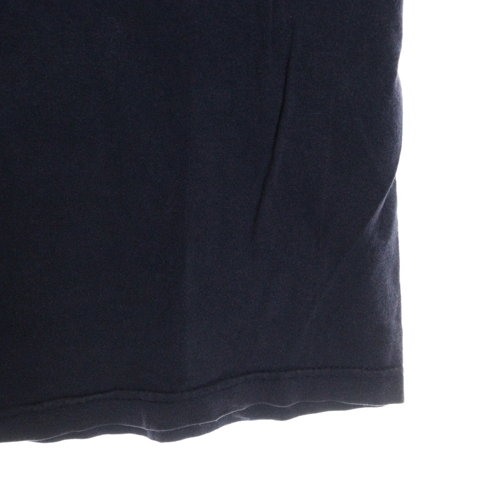 VINTAGE(ヴィンテージ) VINTAGE HOOK UPS ヴィンテージ フック アップス フロントプリント クルーネック半袖Tシャツ カットソー ブラック