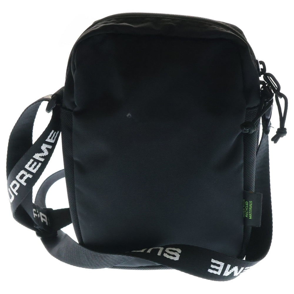SUPREME(シュプリーム) 22AW Shoulder Bag ナイロン ロゴデザイン ショルダー バッグ ブラック
