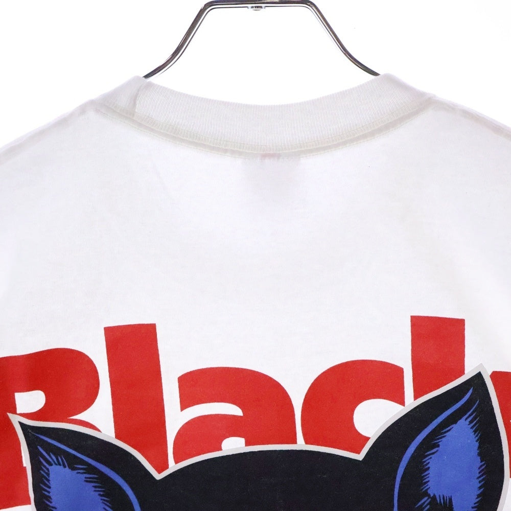 SUPREME(シュプリーム) 24SS Black Cat Tee ブラックキャット プリント クルーネック 半袖Tシャツ カットソー ホワイト