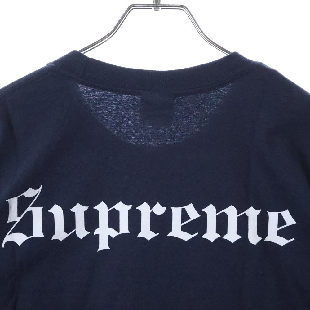 SUPREME(シュプリーム) 24AW Snow White Tee スノーホワイト 白雪姫プリント クルーネック 半袖Tシャツ カットソー ネイビー