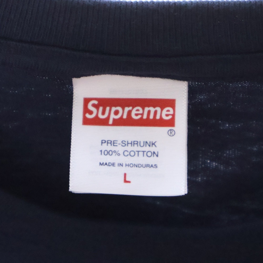 SUPREME(シュプリーム) 24AW Snow White Tee スノーホワイト 白雪姫プリント クルーネック 半袖Tシャツ カットソー ネイビー