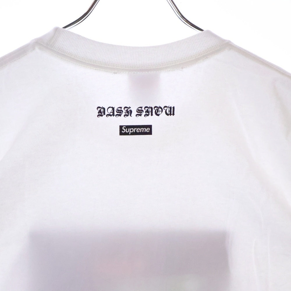 SUPREME(シュプリーム) 23AW×Dash Snow Hell Tee ダッシュ スノー ヘル フォトプリント クルーネック 半袖Tシャツ カットソー ホワイト